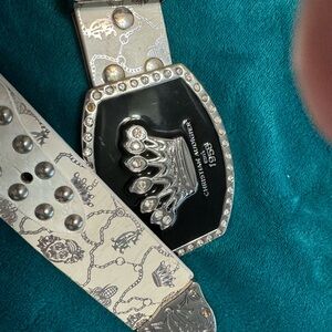 Christian Audigier (Ed Hardy designer) belt. Size M. New. Never worn! Un…